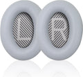 Replacement Earpads Cushions for Bose QuietComfort 35 & Quiet Comfort 35 II, Headphones Ear Covers Ear Pads for Bose QC35/QC35II/25/15 QC2 / Ae2 / Ae2i / Ae2W / Sound Link/Sound True-Grey