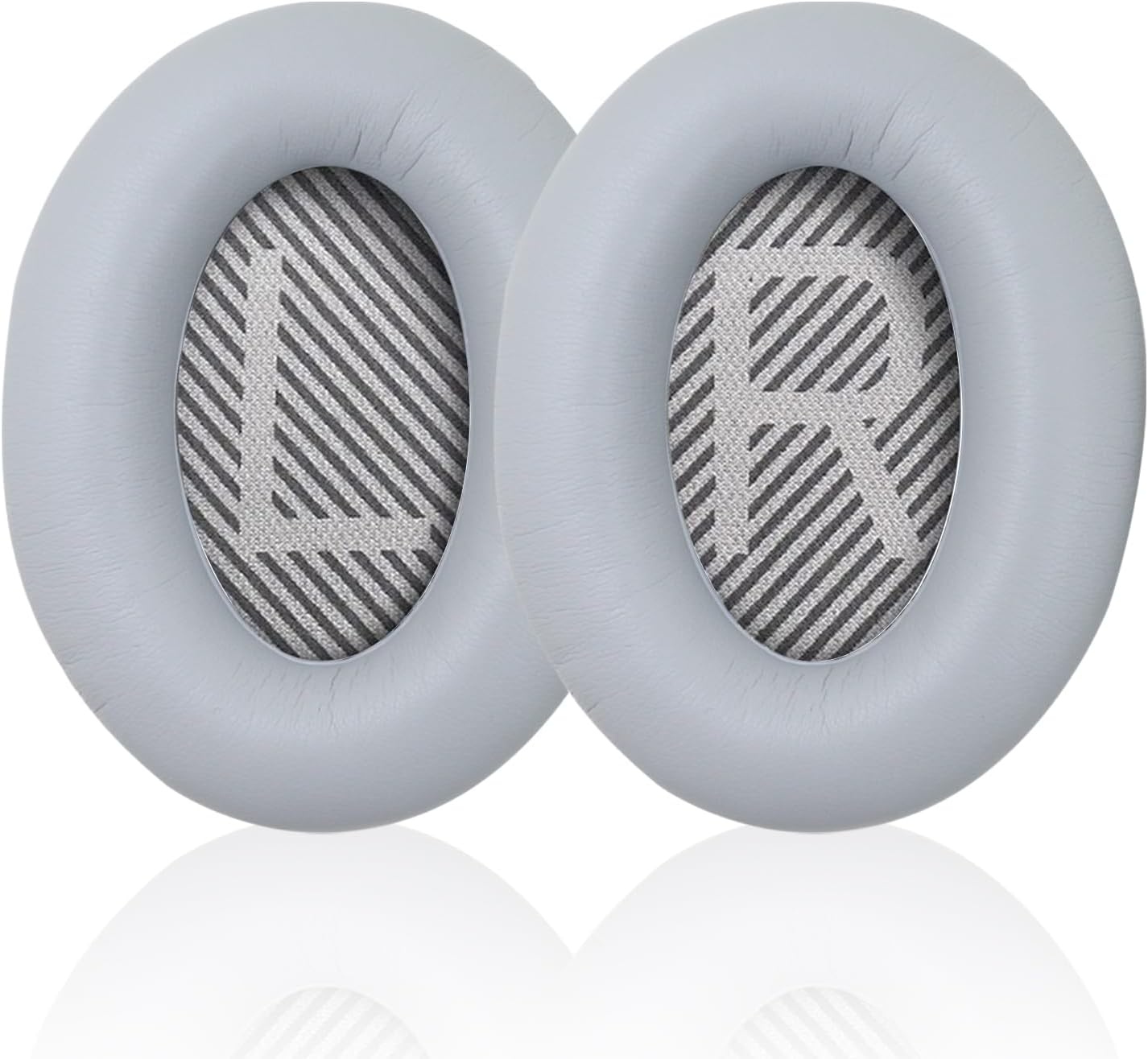 Replacement Earpads Cushions for Bose QuietComfort 35 & Quiet Comfort 35 II, Headphones Ear Covers Ear Pads for Bose QC35/QC35II/25/15 QC2 / Ae2 / Ae2i / Ae2W / Sound Link/Sound True-Grey