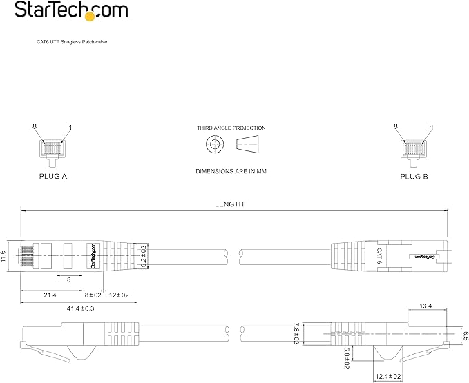 StarTech 6ft CAT6 Cable - Image 6