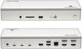 WAVLINK Thunderbolt 4 Dock with 100W Charging, Displaylink Docking Station Quad 4K@60Hz Monitor,3 Thunderbolt 4 Ports, 2.5G Ethernet, Thunderbolt Dock for Mac M1-M4 and PC,Displaylink Driver Required