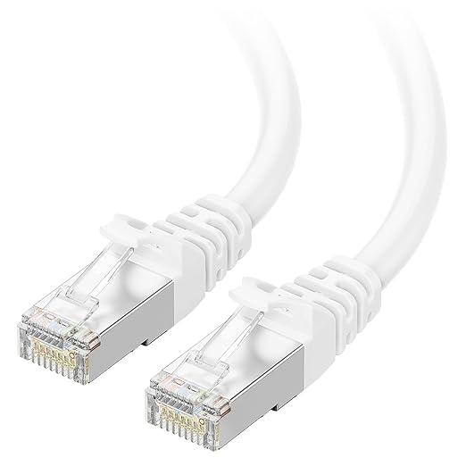 Cable Matters 10Gbps Snagless Shielded Cat 6A Ethernet Cable - 5ft by CableMatters