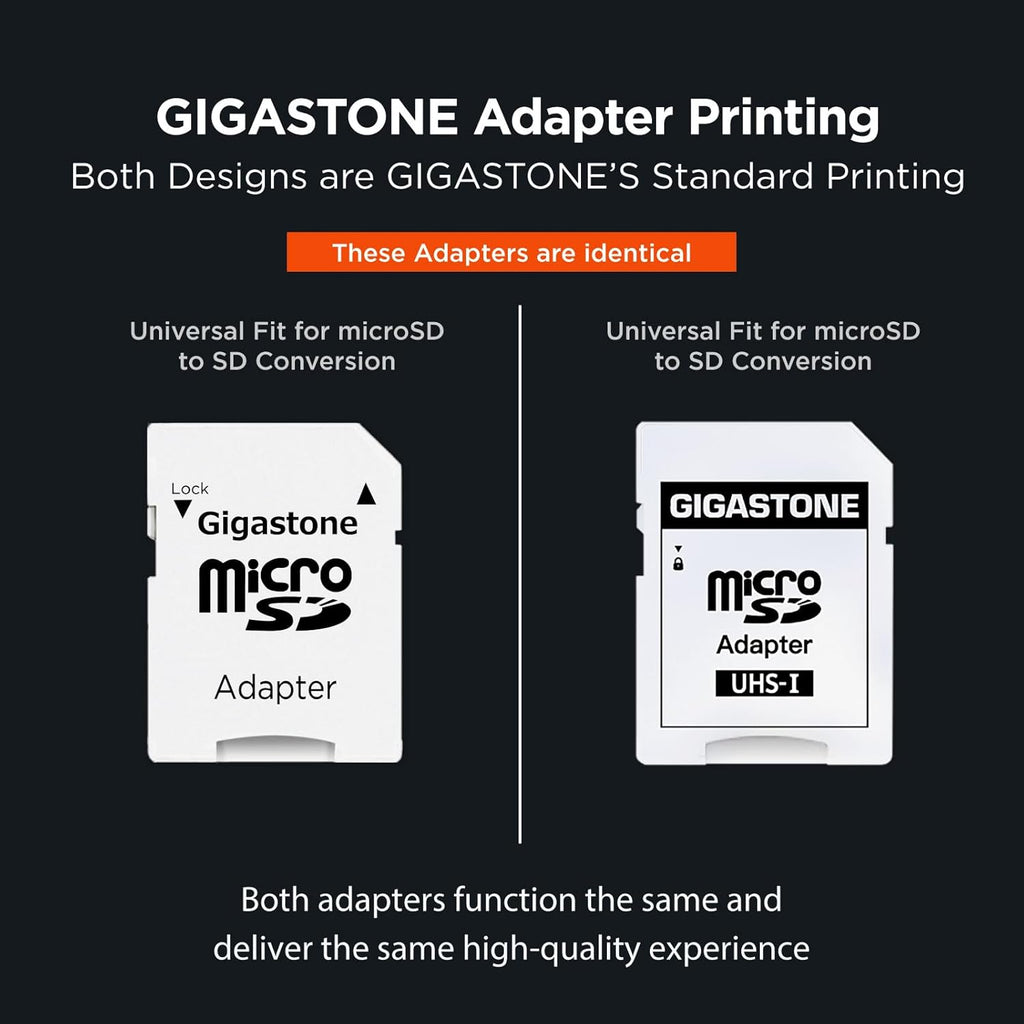 [Gigastone] 128GB Micro SD Card, Gaming Plus, MicroSDXC Memory Card for Nintendo-Switch 1, Wyze, GoPro, Dash Cam, Security Camera, 4K Video Recording, UHS-I A1 U3 V30 C10, up to 100MB/s, with Adapter