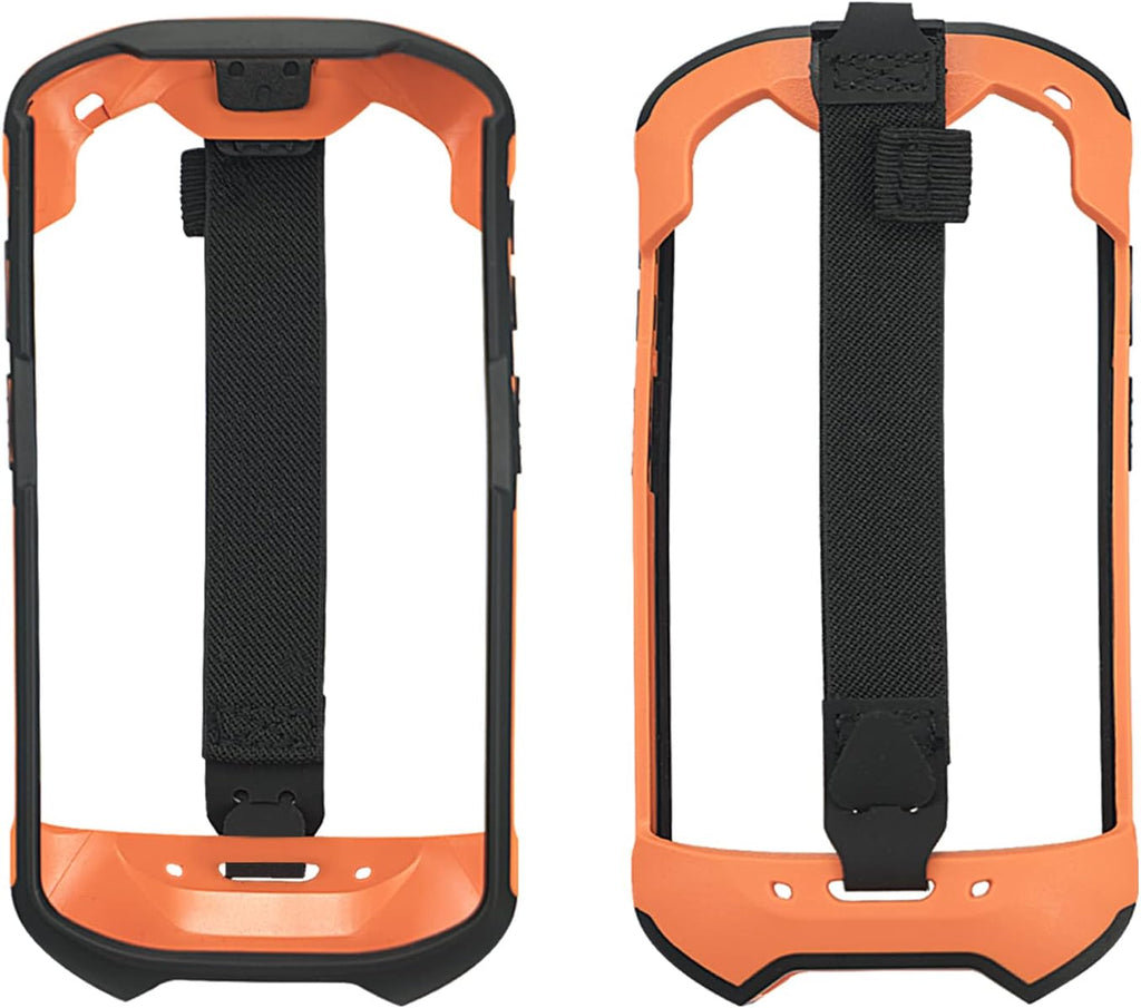 Protective Cover Bumper Case Rugged Boot with Hand Strap for Zebra TC51 TC510K TC52 TC56 TC57 Orange