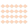 PATIKIL Copper Heatsink Pad Shims, 24 Pcs 15x15x1mm Copper Pad Shim IC Chipset GPU CPU Thermal Heatsink for Cooling Laptop Desktop Computer