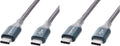 Amazon Basics USB C to USB C Cable, New Nylon USB C Charger Cable (10 feet, Type C 60W(3A) for iPhone 15/15 Pro/15 Plus/15 Pro Max, iPad mini 6/ Pro 2021, MacBook Pro 2020, Samsung Galaxy S23,Switch