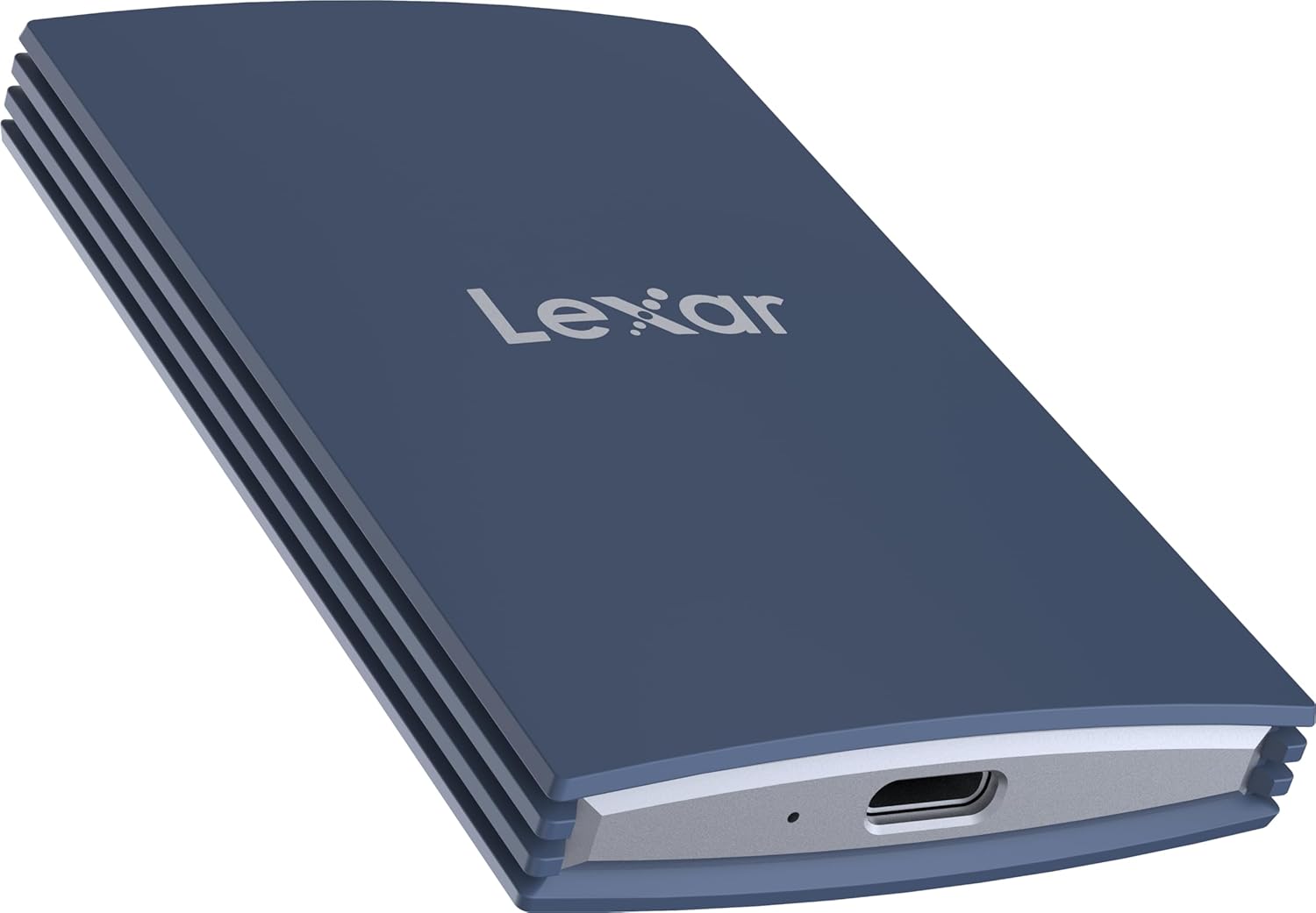 Lexar 2TB Armor 700 Portable SSD, Up to 2000MB/s, USB 3.2 Gen 2x2, Rugged, IP66 Water & Dust Resistance, Compatible w/iPhone 15/16, Cameras, Gaming, External SSD, Dark Blue (LAR700X002T-RNLNU)