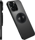 Lite 2 Magnetic Phone Grip, [Elastic Finger Strap] Phone Loop Holder, Compatible with Magsafe Series iPhone 16 15 14 13 12 Pro max, Black
