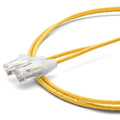 TRUECABLE Cat6 Component Rated Patch Cable, Unshielded (U/UTP), 2ft, Yellow, 28AWG Solid Copper, Snagless 10G High-Speed Ethernet Cable, PoE++ 4PPoE 100W, UL Listed, RoHS-3, 1 Pack