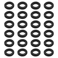 24 Pcs Rubber Grommets, 5/8" Inside Diameter 3/4" Drill Hole Rubber Wire Grommets O Ring Grommets for Wire, Firewall, Cables, Plugs, Automotive(Black)