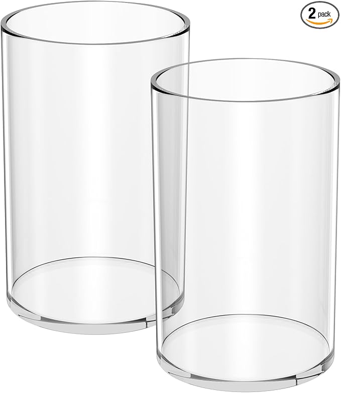 NIUBEE Acrylic Pen Holder 2 Pack by NIUBEE