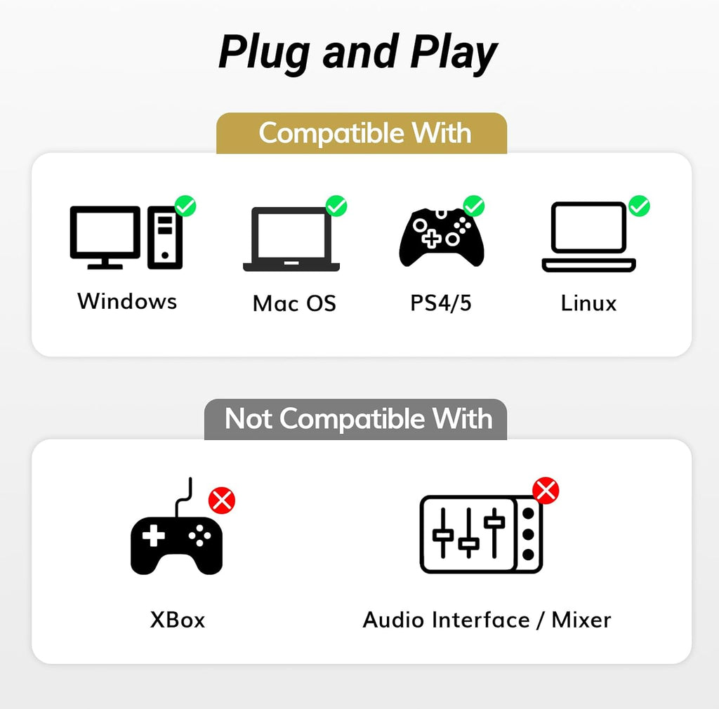 TONOR USB Microphone for PC, Cardioid Condenser Computer Mic with Tripod Stand, Pop Filter, Shock Mount for Gaming, Streaming, Podcasting, YouTube