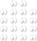18 Pack Mini Cable Clips, Znben Cord Organizer Holder Adhesive Cord Management Charger Wire Holder Clips for Desk, Home, Office, Car, Cubicle, Nightstand White