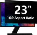 Computer Privacy Screen Protector 23 Inch with Hp Dell Acer Asus Samsung LG and More, Removable Security Shield Filter for 16:9 Aspect Ratio Monitor Like ViewSonic Sceptre AOC Koorui BenQ (23" Diagonal 16:9 1 Pack)
