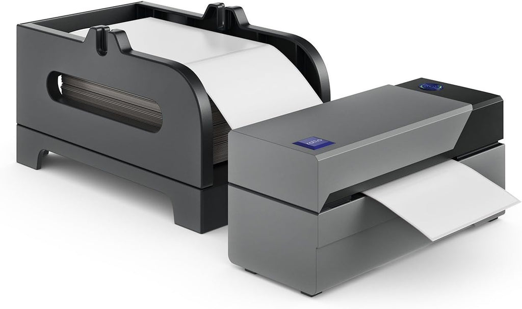Rollo Thermal Label Holder for Rolls and Fan-Fold Labels - Shipping Label Holder for Thermal Printer