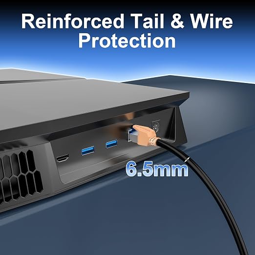 Cat 8 Ethernet Cable 3 ft, 40Gbps High Speed Gaming Network Cable 2000MHz Heavy - Image 4