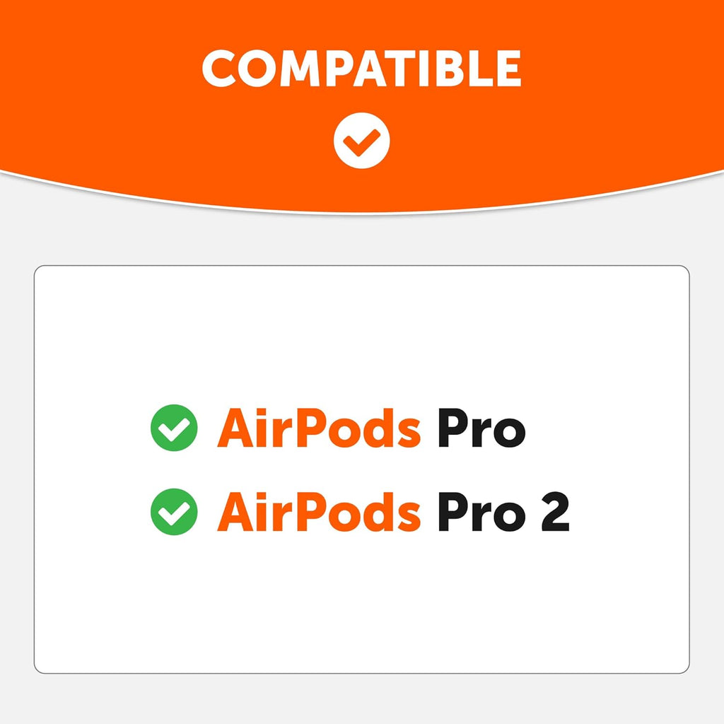 WC TipZ - Upgraded Memory Foam Ear Tips for Airpods Pro Made by Wicked Cushions | Improved Comfort, Tighter Seal, Better Foam Rebound Time | Fits Perfectly in Charging Case | Perfect Pink