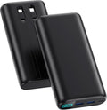 Portable Charger 40,800mAh Power Bank with Built-in Cables,5 USB Output Battery Pack Backup,25W PD USB C Phone Charging LCD Display Compatible with iPhone 16/15/14/13 Pro,Android Galaxy Pixel Nexus