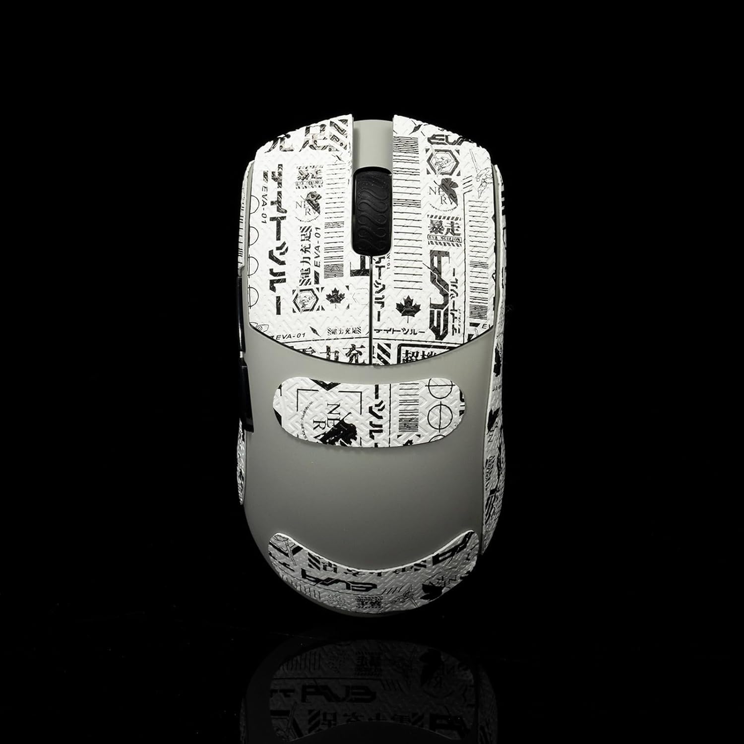Grip Tape for Lamzu Atlantis Maya - Anti-Slip,Enhanced Control, Sweat Resistance,Improves FPS Gaming Grip & Mouse Protection [Pre-Cut] CS Gray 0.3mm