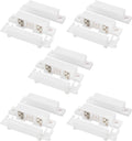 5Pcs Magnetic Reed Switch Wired Surface Mount Normally Open NO Contact Sensor Alarm Magnetic Door Switch with 2 Wires, PVC, MC-31