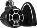 wet sounds Rev 8 Black V2 Revolution Series 8" Black Tower Speakers w/Fixed Clamp