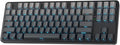 Redragon K707 HE Rapid Trigger Gaming Keyboard, 87 Keys TKL Wired Mechanical Keyboard w/Hyper-Fast Actuation Hall Effect Magnetic Switch, Actuation Point Adjustable, Side Printed PBT Gradient Keycaps