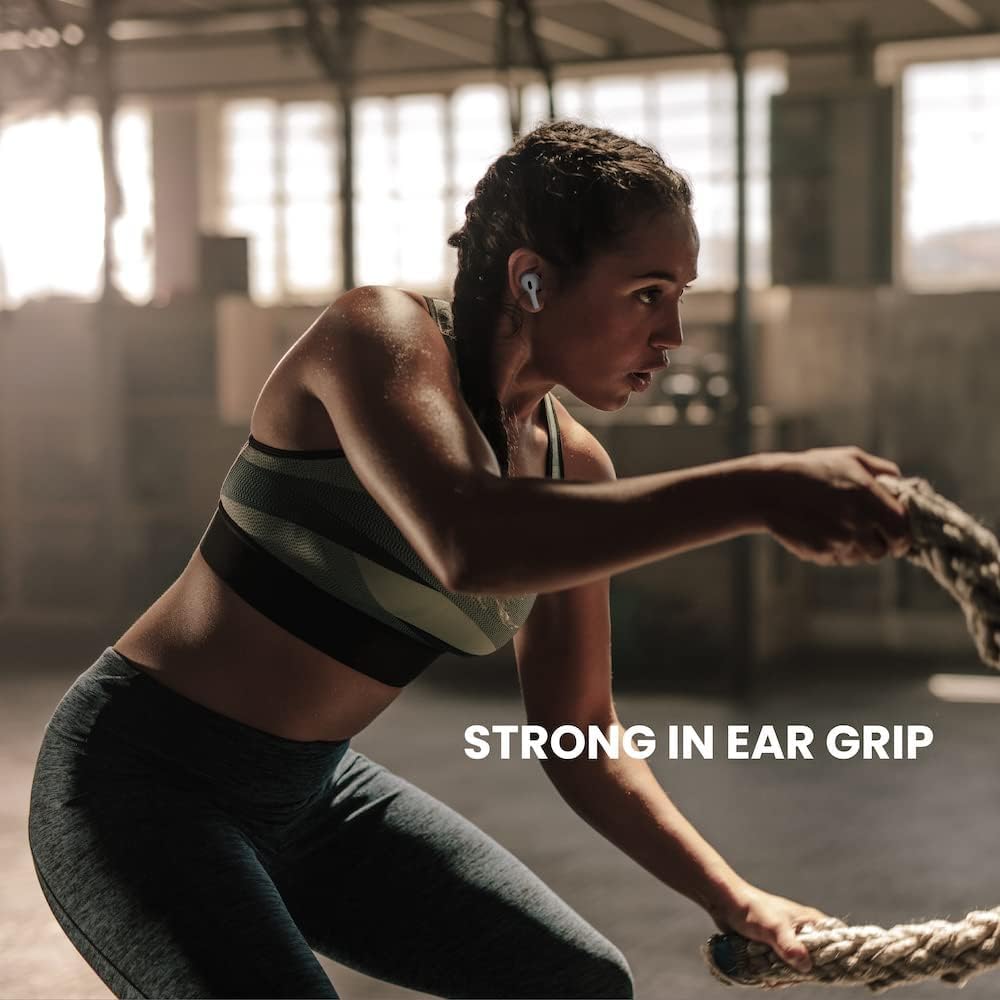 Foam Masters Ultra-Premium Memory Foam Ear Tips for AirPods Pro 1st & 2nd Gen | 3 Pairs | Black Magic Ver 6.0 | Secure | Comfort | Better Noise Cancel | Replacement Buds – Orange, Large