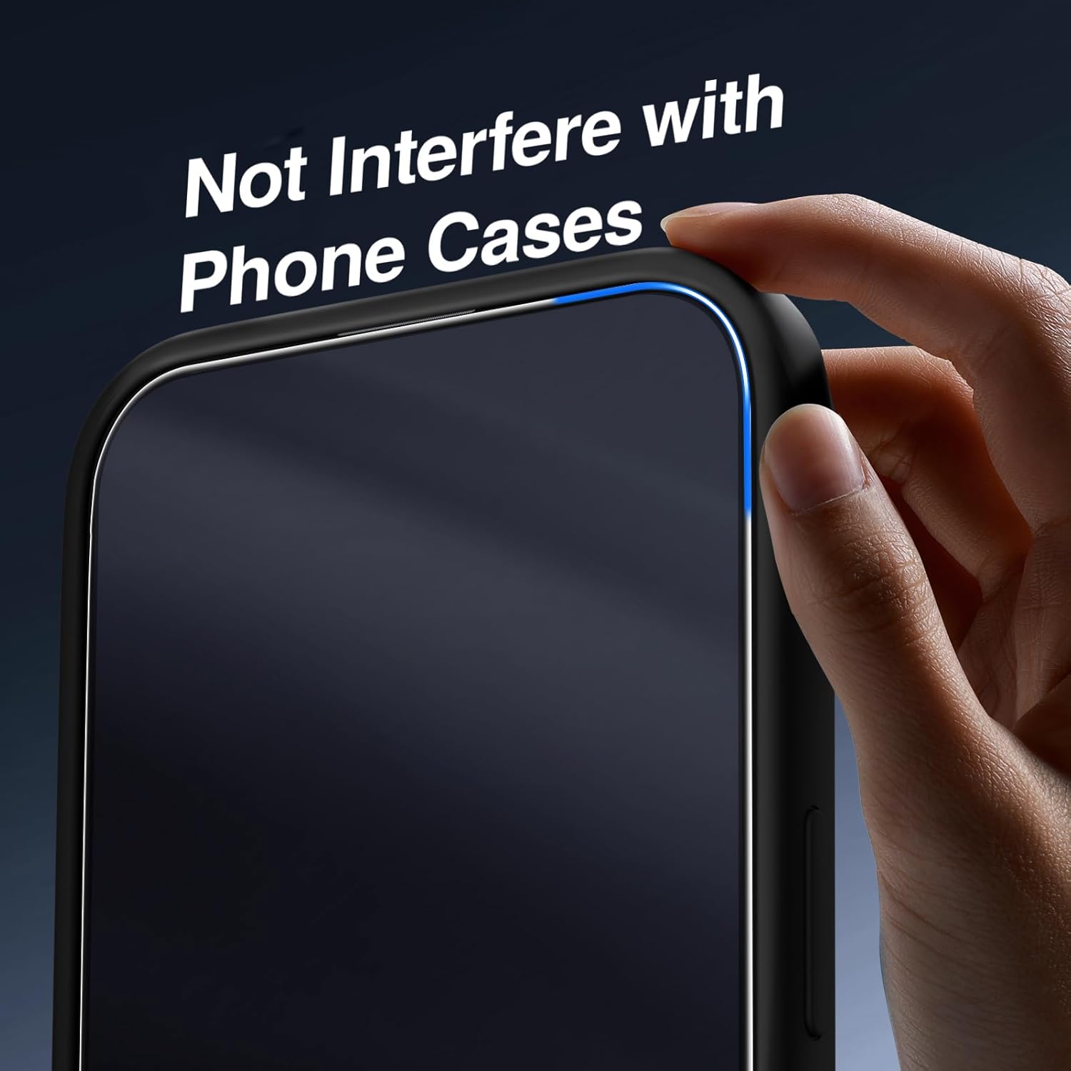 SMARTDEVIL 3 Pack Screen Protector for iPhone 15 Plus, Bubble-and-Dust-Free Box, HD Tempered Glass, Military Grade Shatterproof & Ultra Durable, Easy Installation
