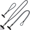 3 Pack Phone Lanyard,1×Phone crossbody strap,1×Phone Neck Strap,1×Wrist Strap,3×Tether Tabs,Universal Cell Phone Multifuctional Patch Polyester Lanyards(Grey)