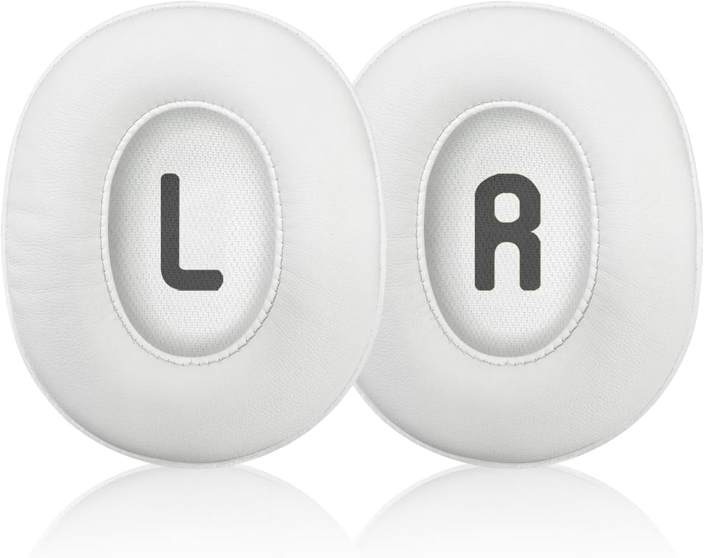 Replacement Ear Pads for JBL Tune 700(700BT)/710(710BT)/720(720BT)/750(750BT,750BTNC)/760(760NC)/770(770NC) Headphones, Headset Ear Cushions, Headset Earpads, Ear Cups Cover-White