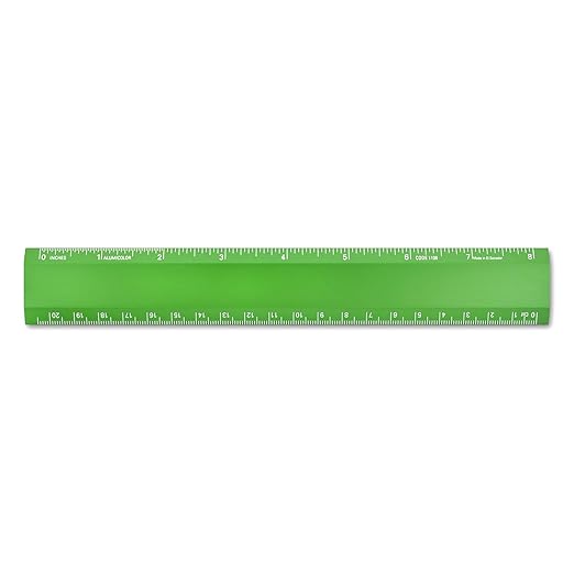 Alumicolor Aluminum Desk Ruler by Alumicolor