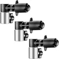 3 Pack Reflector Holder Backdrop Clamp, Sturdy Aluminum Alloy Photography Reflector Disc Holding Positioning Clamp Mount Adapter for Light Stand with 5/8" Stud