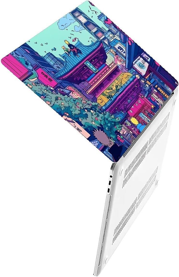 Compatible with MacBook Air 13.3 13.6 Inch Case 2022 2021 2020 2019 Plastic Hard Shell Case Cover,13.3 Air (A1932/A2179/A2337), Traditional Japanese Architecture