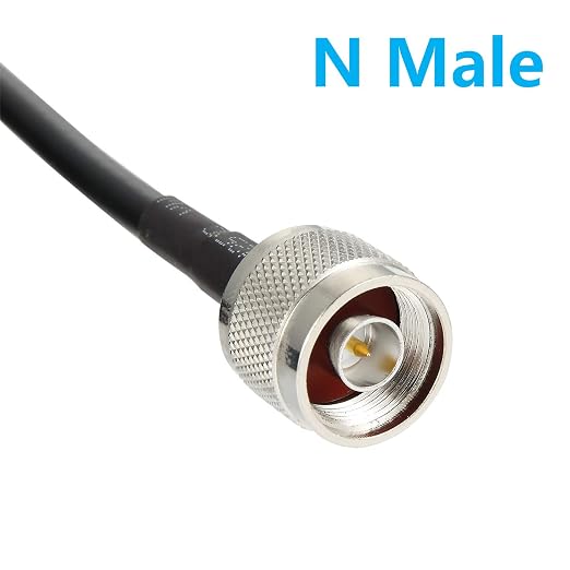 12ft N Male to SMA Male Cable, SMA to N Cable 50 ohm Ultra Low Loss KMR240 - Image 3