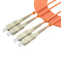 OM1 SC/UPC to SC/UPC Fiber Patch Cable 2.5M/8.2FT Multimode Duplex 62.5/125μm by lidkew