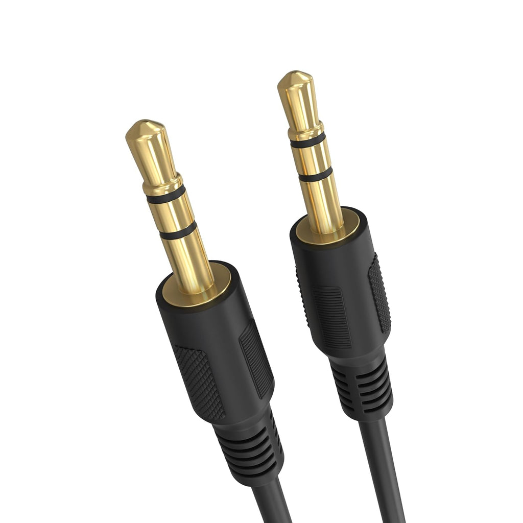 Cmple - 3.5mm Aux Male to Male Stereo Audio Cable Auxiliary Headphones Cord MP3 PC - 75 Feet