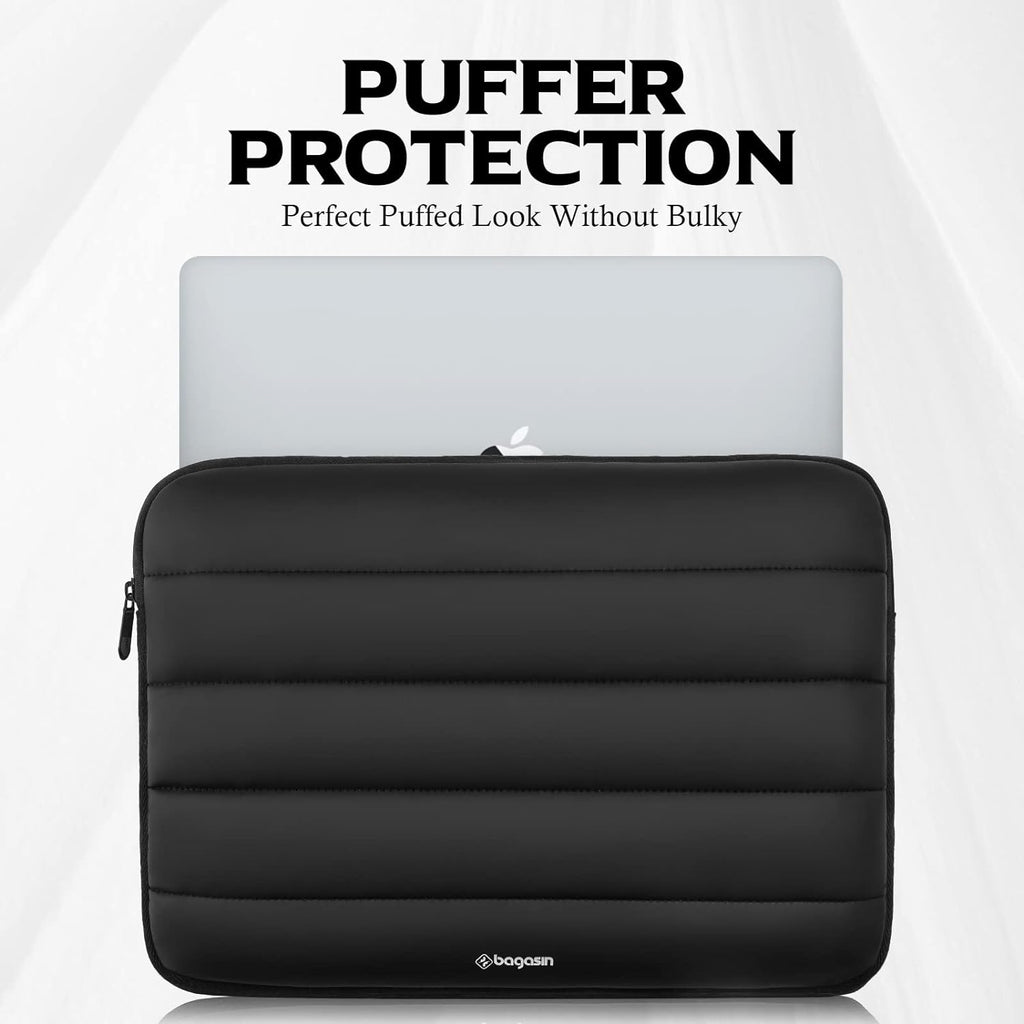 Laptop Sleeve Bag, 15 15.6 16 Inch TSA Laptop Bag Protective Sleeve Waterproof with 4-Layer Protection Laptop Sleeve for MacBook, HP, Dell, Lenovo, Asus Notebook