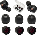 Memory Foam Tips for Sony WF-1000XM5 Earbuds Tips for WF-1000XM5 WF-1000XM4 Earbuds Case, Extra Small Earbuds Tips Black