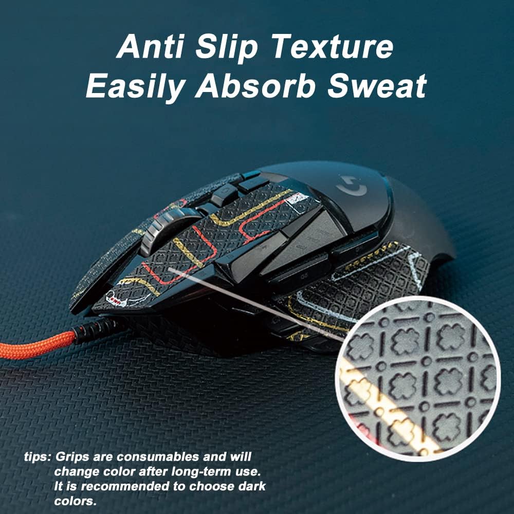 Grip Tape for Razer Viper V3 Pro - Anti-Slip,Enhanced Control, Sweat Resistance,Improves FPS Gaming Grip & Mouse Protection [Pre-Cut] M4A4