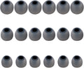 Silicone Replacement Earbud Tips Earbud Covers Fit for in-Ear Headphones (Inner Hole 3.8mm -5.1mm) Earbud Replacement Tips Ear Tips 9 Pairs