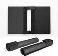 CZUR Assistive Cover 13.14-inch with Adjustable Hook&Loop Splash Resistant,PVC Material Cover for CZUR Book Scanner, Office&Home-Black