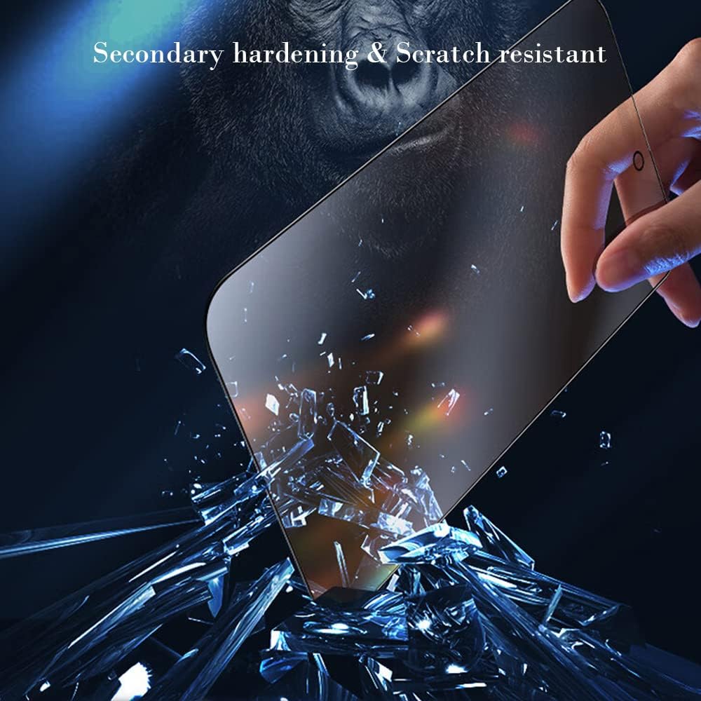 PERFECTSIGHT Anti Blue Light Screen Protector Designed for iPhone 14 Pro 2022 6.1 inch, 6X Stronger HD Clear Blue Light Blocking Tempered Glass - Eye Protection Anti Eye Fatigue Eye Dry Bubble Free