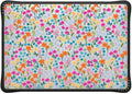 CASETiFY Impact MacBook Air 13" (M1/Intel) Case [Cushioned Impact Corners/Scratch-Resistant/Anti-Slip Grip] - Petit Floral Transparent - Clear Black