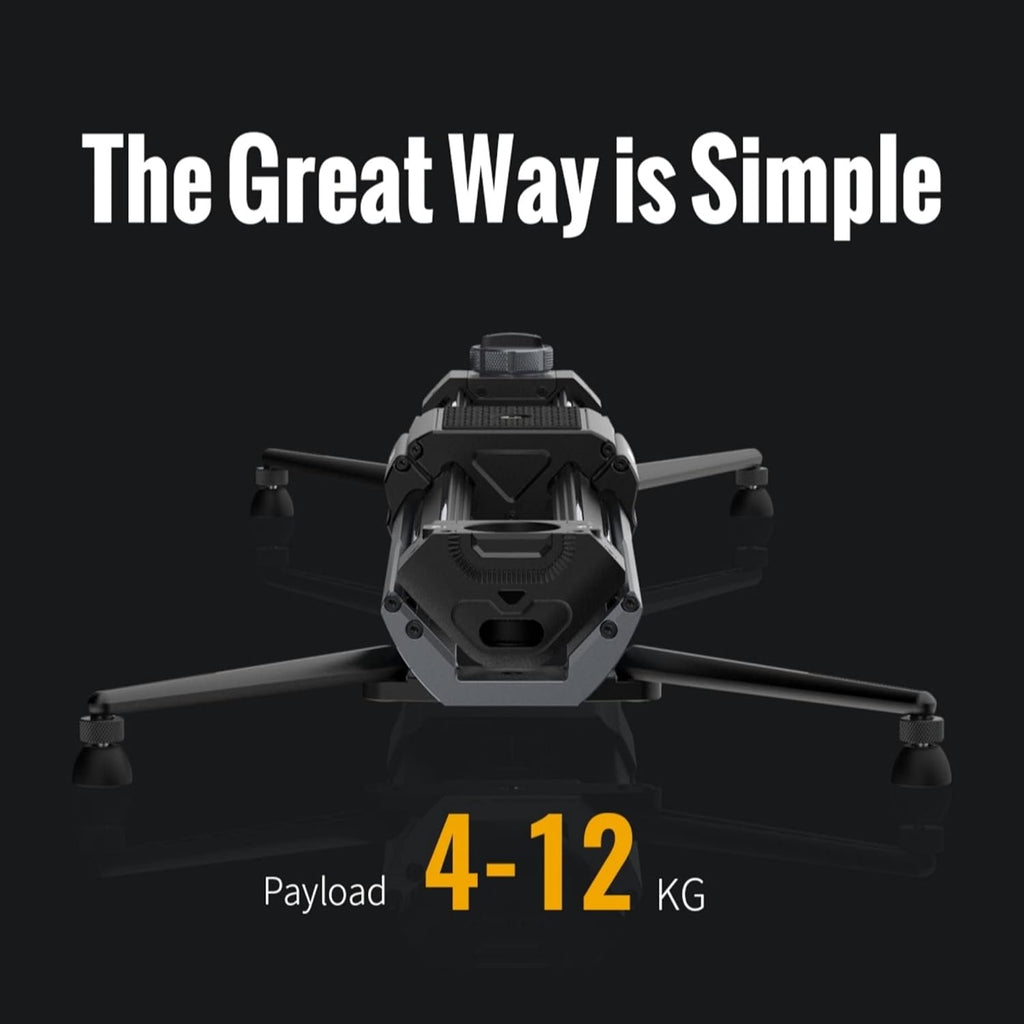 Zeapon Micro 3 E700 Double Distance Motorized Camera Slider, 30''/77cm Travel Distance, Compact Slider with carrying case, Motor Quick Switching, 10-26Lbs Payload and Adjustable Sliding Damping Design