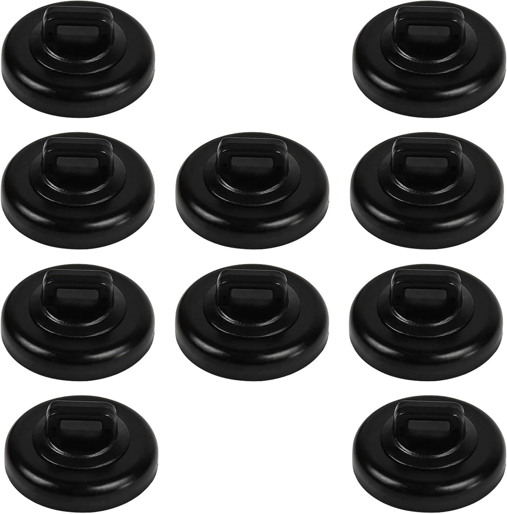 Magnet Zip Tie Mount Clips Magnetic Zip Ties Mount Base Holder Strong Wire Cable Holder Mount Wire Clips Management for Home Office Marine Electrical Wiring (D23 10Pcs)