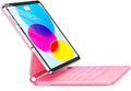 for iPad 11th (A16) & 10th Generation Case with Keyboard – Magic-Style Magnetic – Floating Cantilever Stand - Multi-Touch Trackpad Keyboard Case for iPad 11 inch 2025&10th Gen 10.9 inch (Pink)