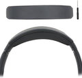 Protein Leather Headband Pad Compatible with Bose QC45 QC35 QC35 II Headphones (Dark Gray)