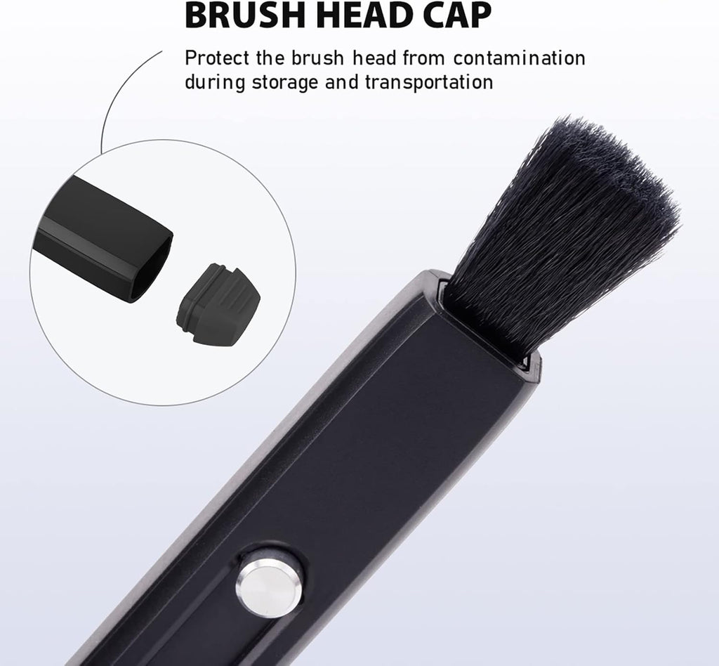 VSGO Professional Lens Cleaning Pen, Double-Ended Lens Brush with Soft Brush and Nano Optical Carbon for Camera, Optical Lenses, and Glasses(V-P01E)