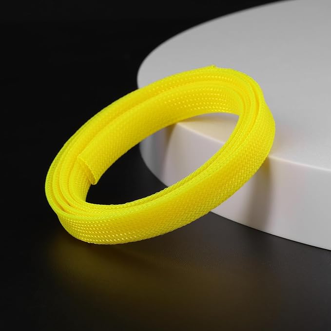25ft PET Expandable Braided Cable Sleeve 1/3inch Pet Braided Cable Sleeve - Image 3