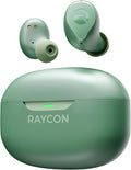 Raycon Everyday Earbuds Plus - Bluetooth True Wireless in-Ear Buds with 32 Hours Playtime, Multpoint Technology, Extreme Comfort, and Active Noise Cancellation (Forest Green)