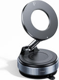 2026 Upgraded Vacuum Magnetic Car Phone Holder 360° Reinforced 96LBS Ultra Suction Cup Phone Mount for MagSafe Cell Phone Holders for Your Car/Gym/Mirror Mount for iPhone & Android